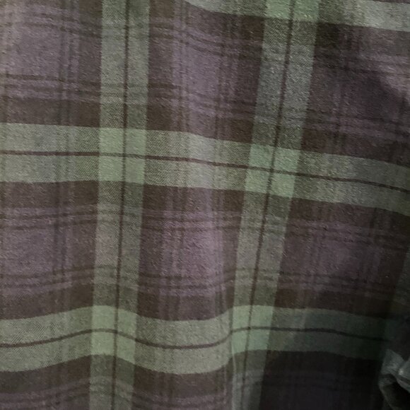 Vineyard Vines Breaker Pants Chinos Tartan Plaid Green Blue Mens - Picture 6 of 10